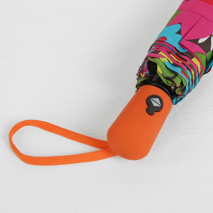 Зонт автоматический "Цветы средние" R=48см