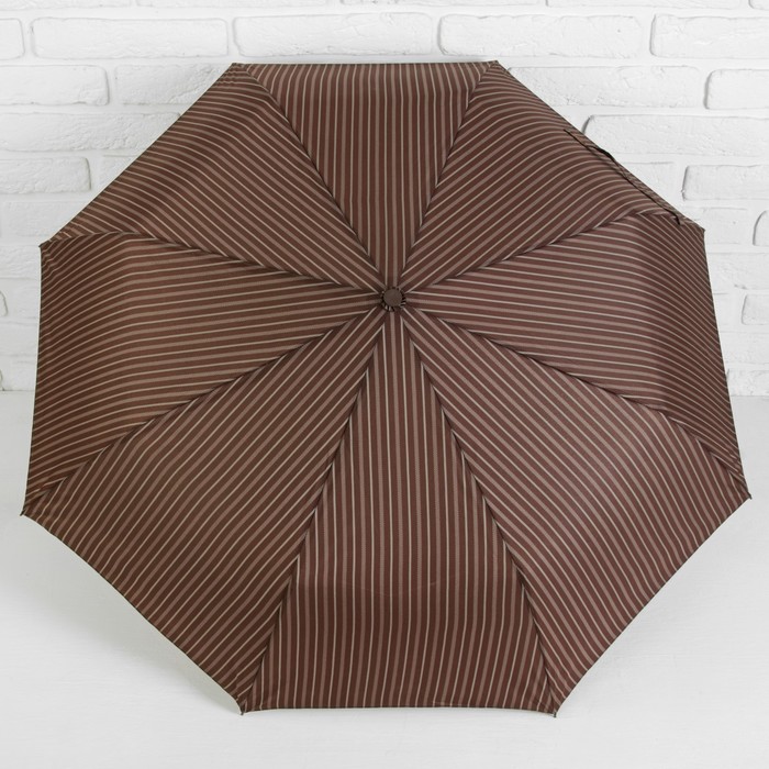 Зонт полуавтоматический "Полосы", R=48см
