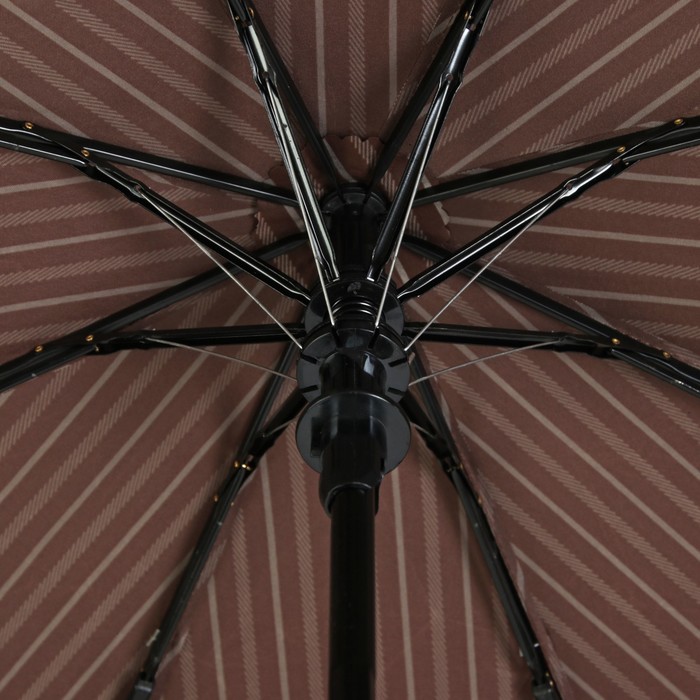 Зонт полуавтоматический "Полосы", R=48см