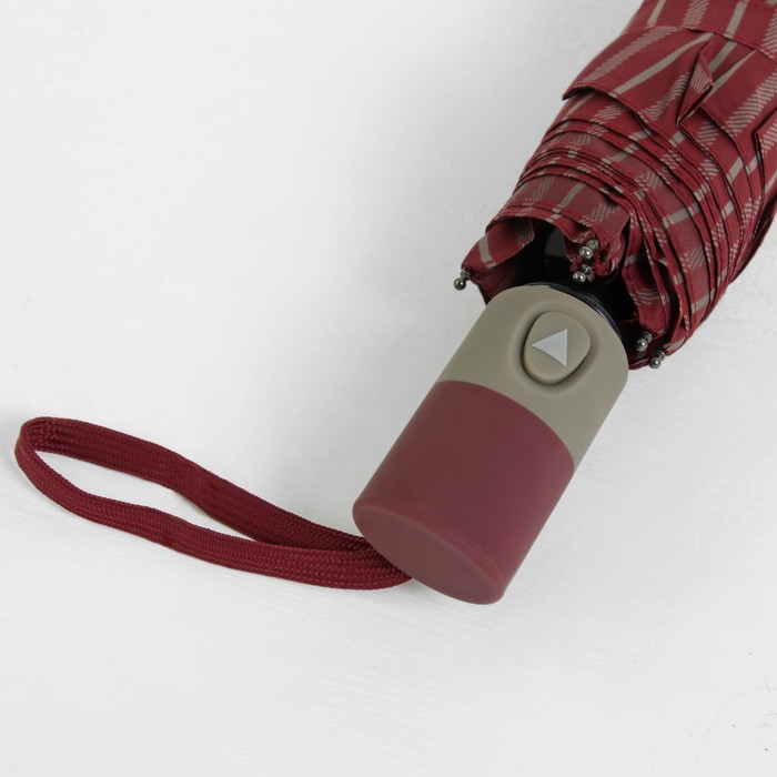 Зонт полуавтоматический "Полосы", R=48см