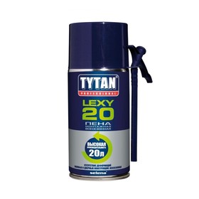 

Пена монтажная Tytan Professional Lexy 20, всесезонная, 300 мл, до 20 л