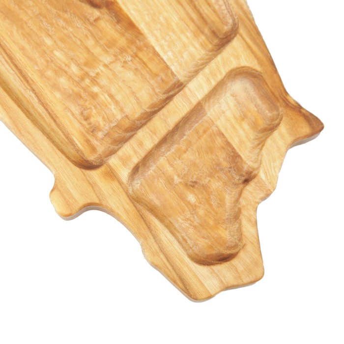 Тарелка менажная "Свинка", 25 х 12 см