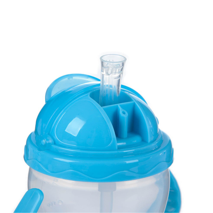 Поильник с трубочкой,280 мл, Цвета МИКС