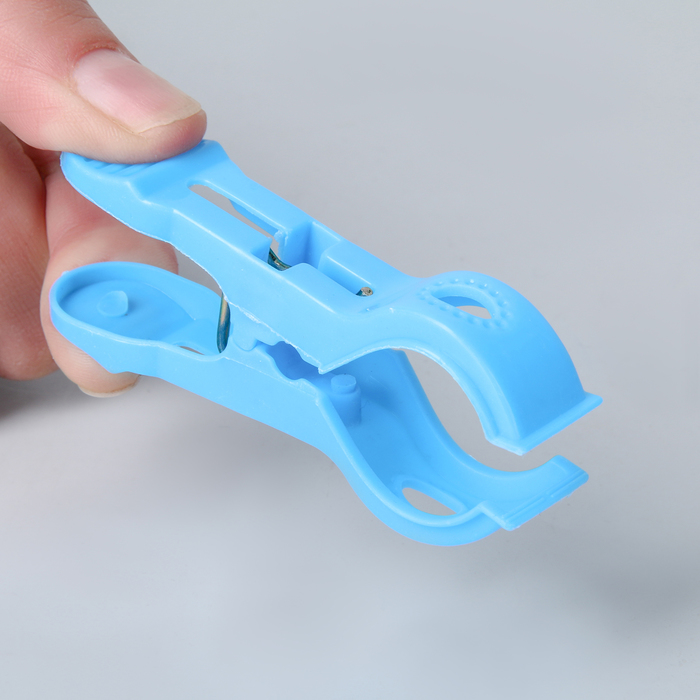 Прищепки в корзинке 19х19х12 см, 36 шт (7,5 см), цвета МИКС