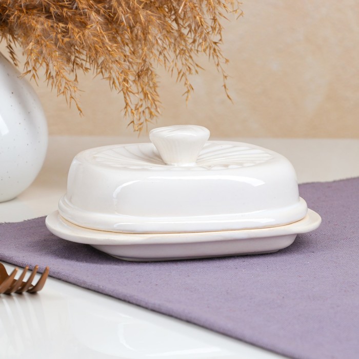 Маслёнка, слоновая кость