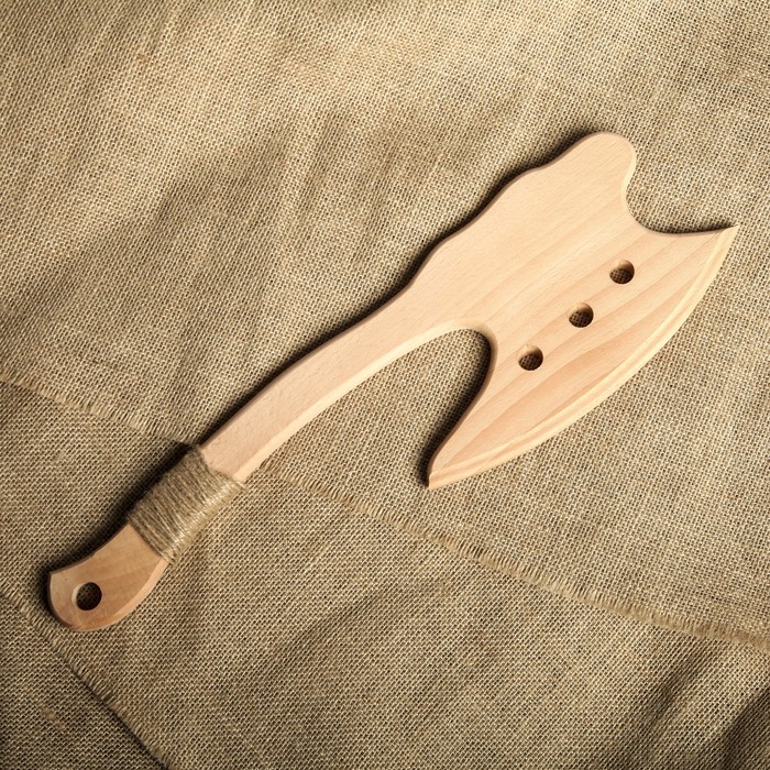 Сувенир деревянный "Секира", массив бука, 45 см