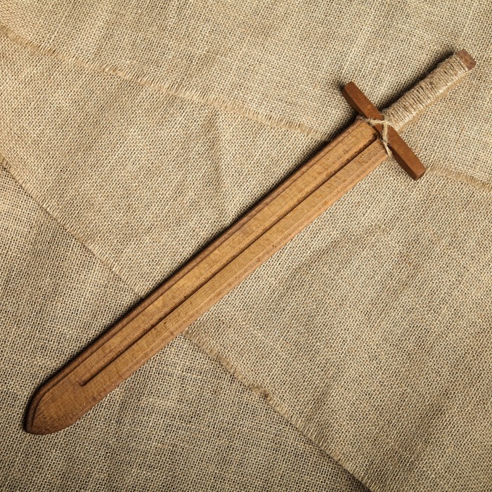 Сувенир деревянный "Меч воина", массив бука, 50 см