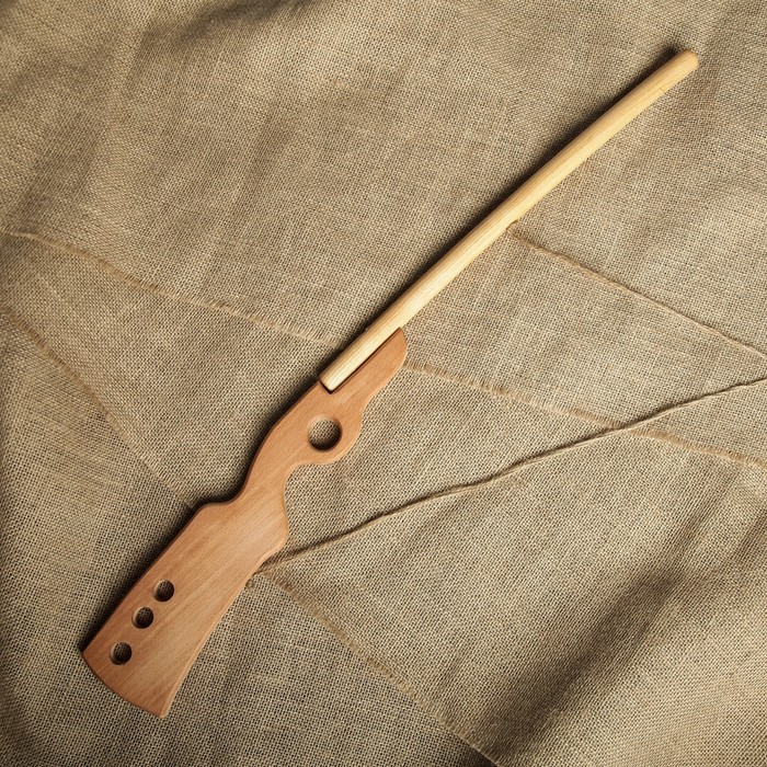 Сувенир деревянный "Ружьё охотничье", светлое, массив бука, 60 см