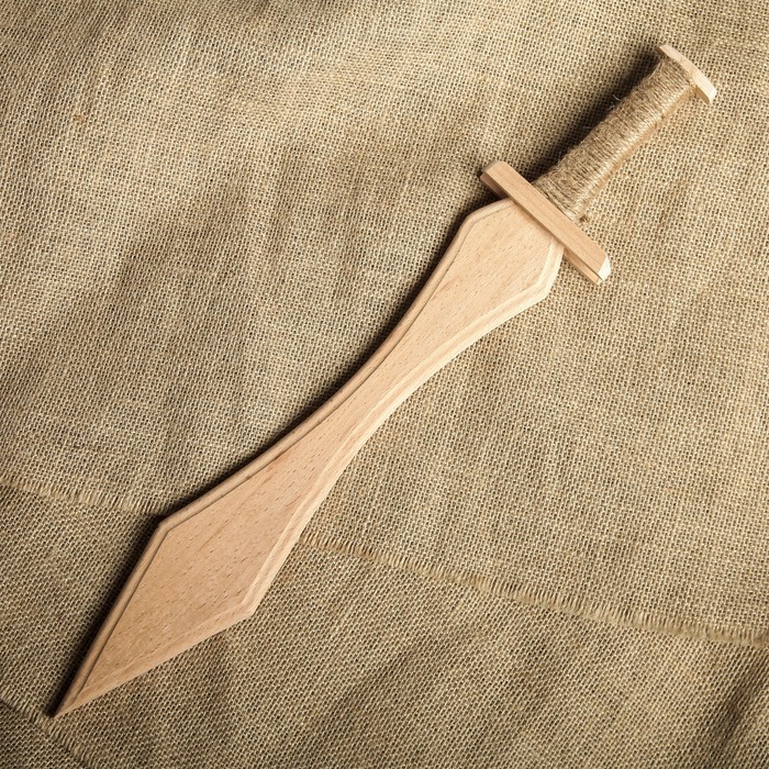 Сувенир деревянный "Меч-клинок", массив бука, 50 см