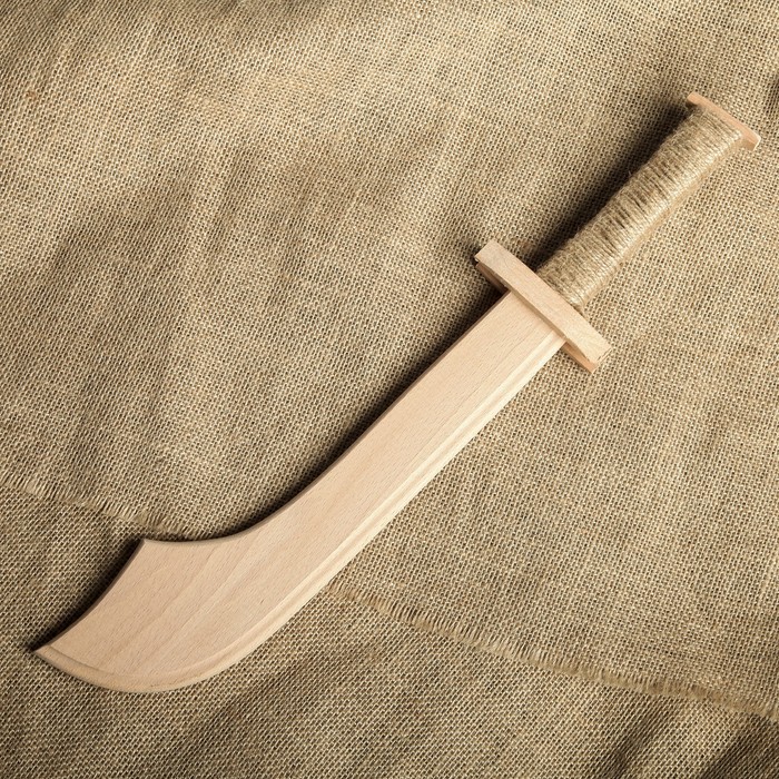 Сувенир деревянный "Мачете", массив бука, 50 см