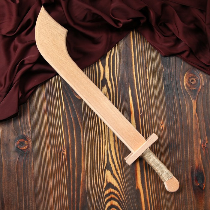 Сувенир деревянный "Мачете", массив бука, 60 см