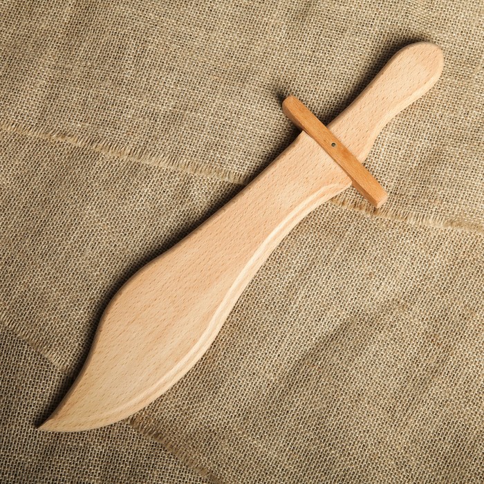 Сувенир деревянный "Кукри", массив бука, 40 см