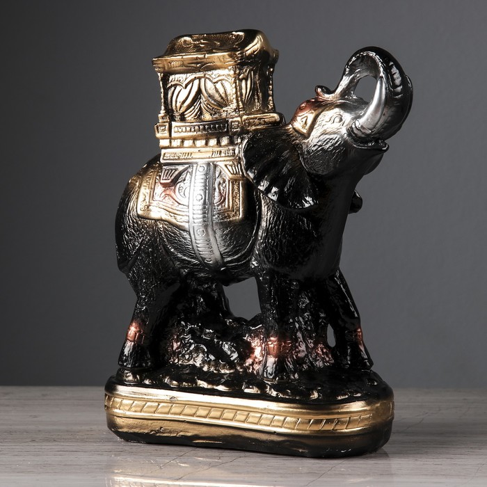 Сувенир "Слон" малый чёрный