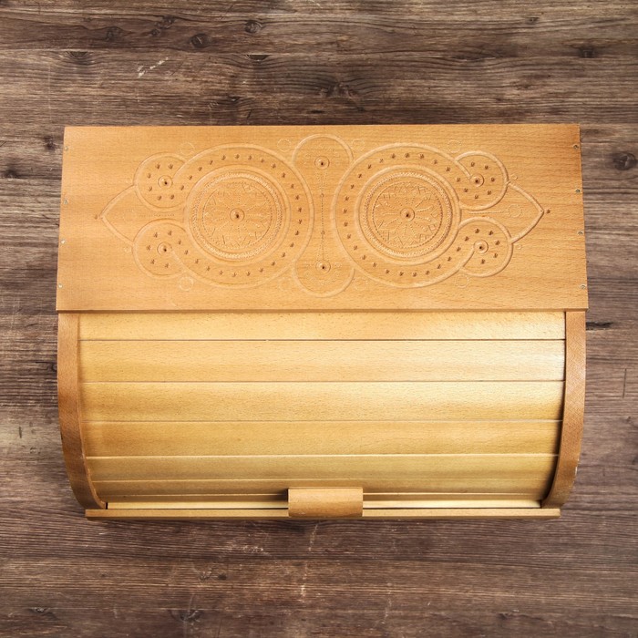 Хлебница резная "Узор", 37 см