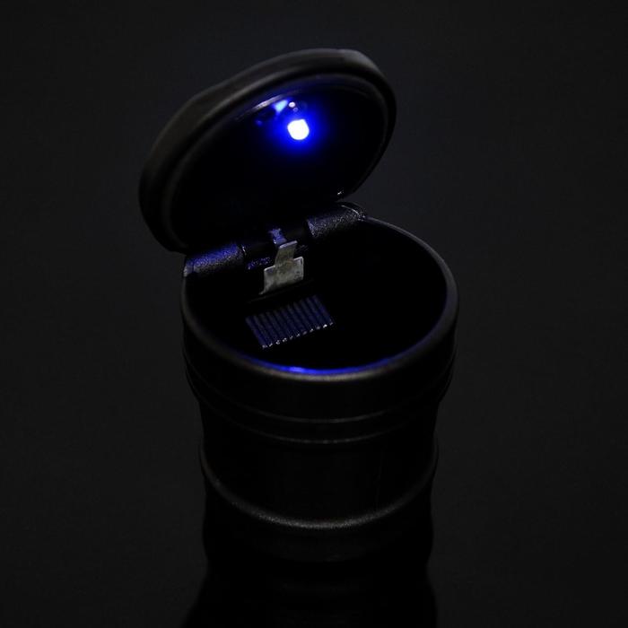 Стакан под мелочи с подстветкой в подстаканник, мини