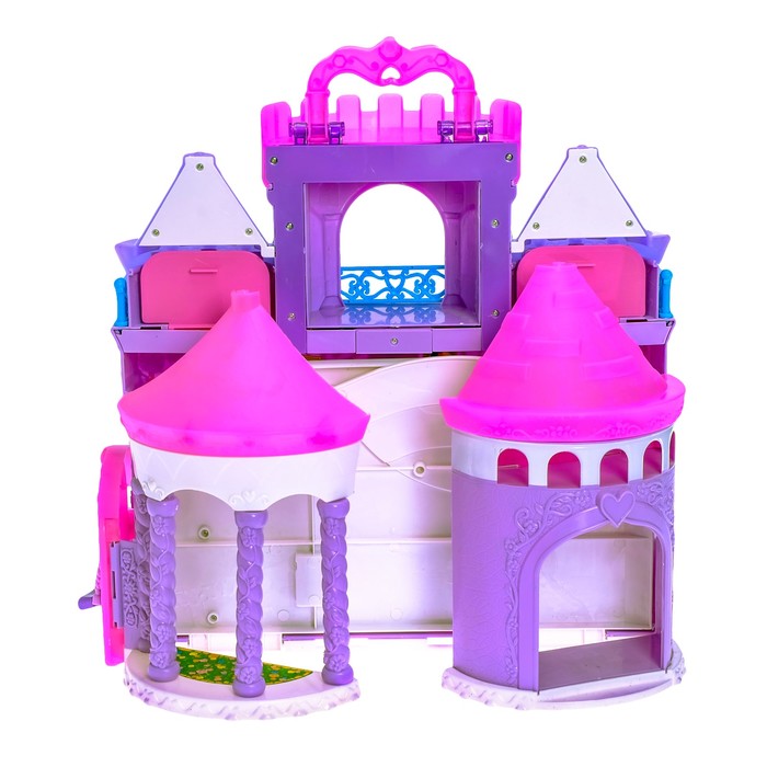 Замок для кукол "Сказочные герои" с аксессуарами, световые и звуковые эффекты