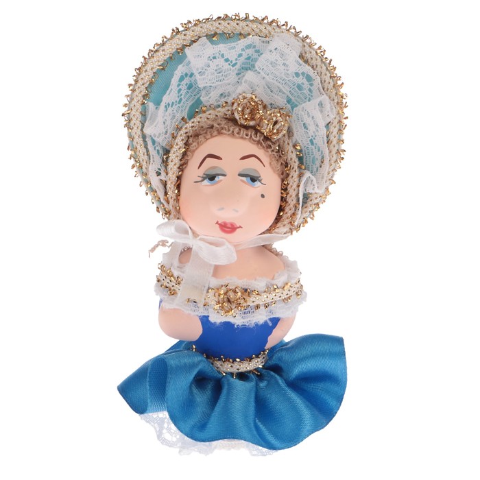 Сувенирная кукла "Дама-потешка"