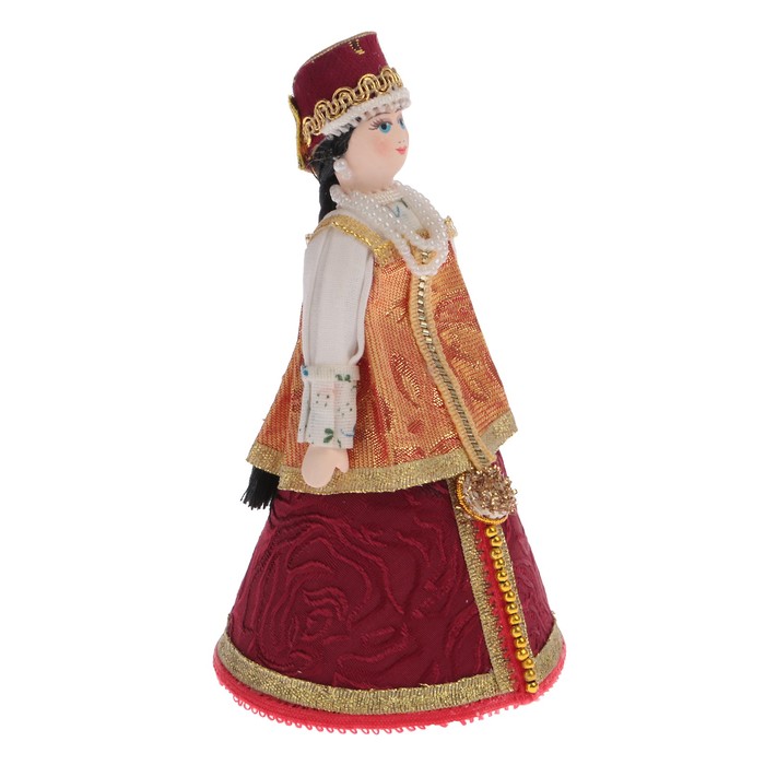Сувенирная кукла-шкатулка "Русская девушка"