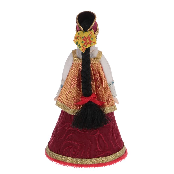 Сувенирная кукла-шкатулка "Русская девушка"