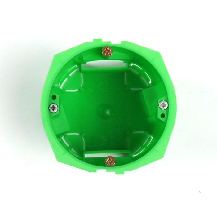 Коробка установочная HEGEL КУ1205-И, 68x60 мм, для полых стен