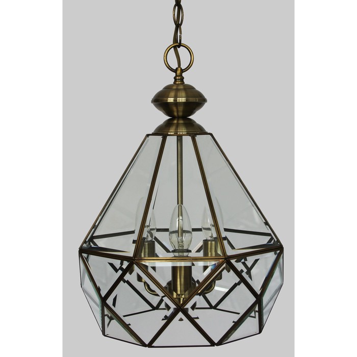 Светильник CL442130 "Витра-1" 3x60Вт E14 бронза 34x34x60см