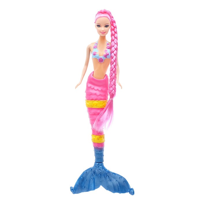 Кукла русалочка "Джесс" с длинными волосами и аксессуарами, МИКС