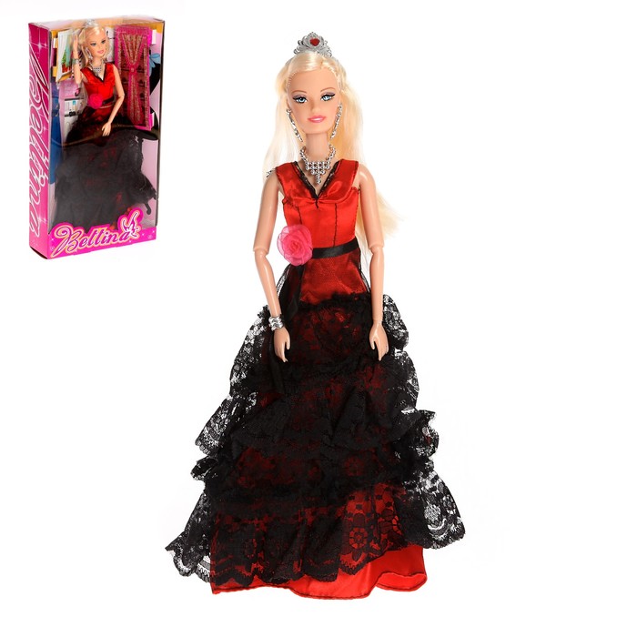 Кукла модель "Милена" в бальном платье с аксессуарами