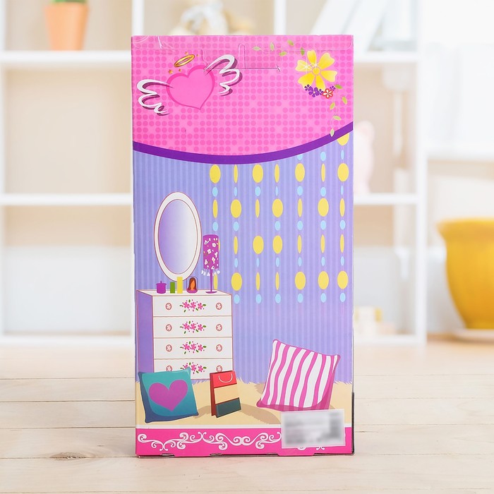 Кукла модель "Ирина" в платье с аксессуарами