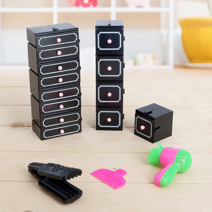 Кукла модель "Вика" с аксессуарами для декорирования волос и создания причёсок