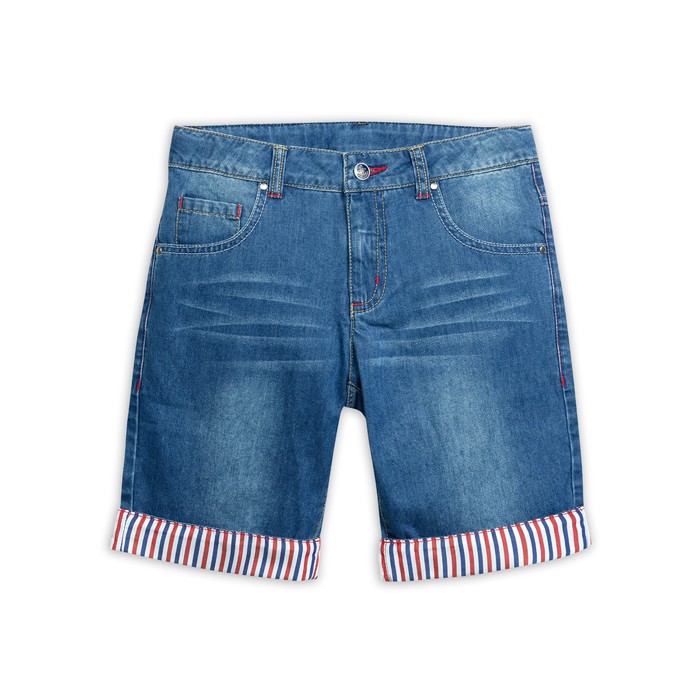 Шорты для мальчика, рост 122 см, цвет синий