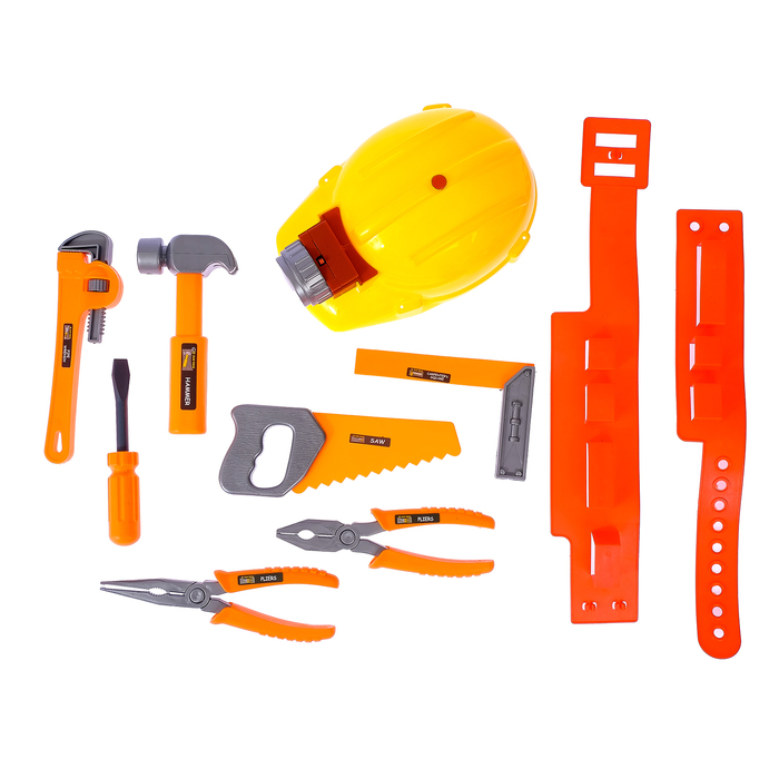 Набор инструментов "Строитель", 9 предметов