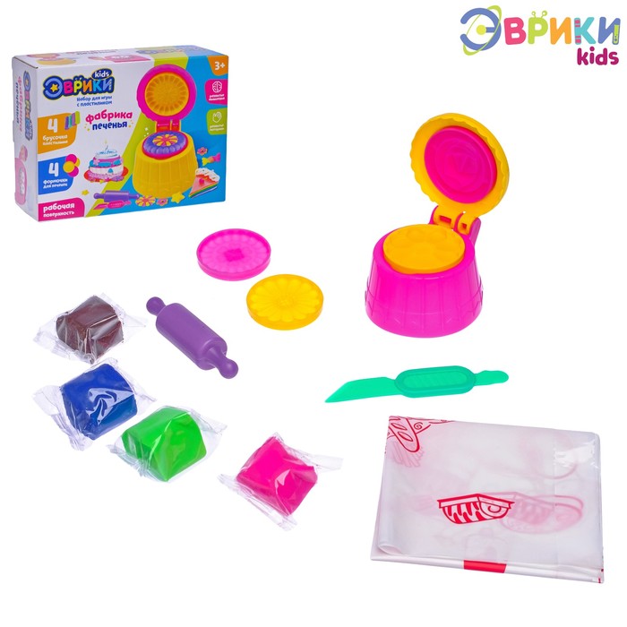 Набор для игры с пластилином «Фабрика печенья»