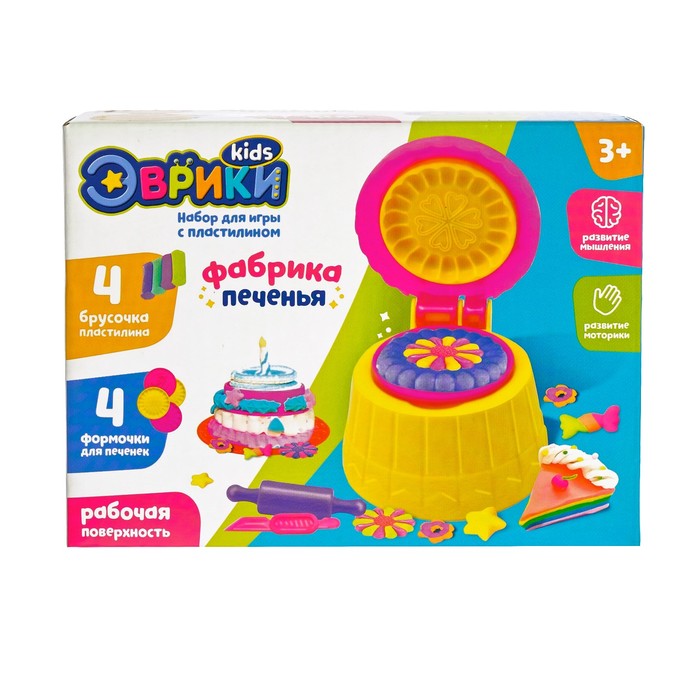 Набор для игры с пластилином «Фабрика печенья»