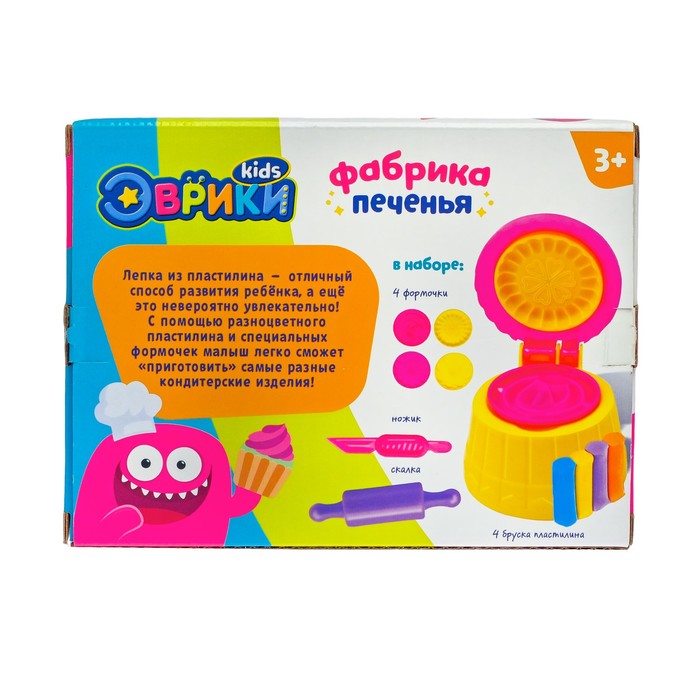 Набор для игры с пластилином «Фабрика печенья»
