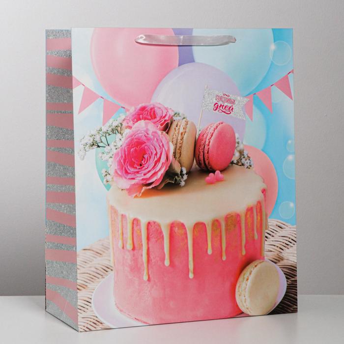 Пакет ламинированный «В этот день», XL 49 × 40 × 19 см