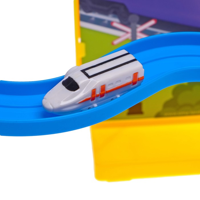 Магнитный трек "Поезда"