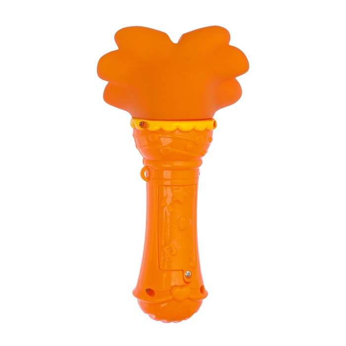 Музыкальная игрушка «Микрофон Львёнок», световые и звуковые эффекты, работает от батареек