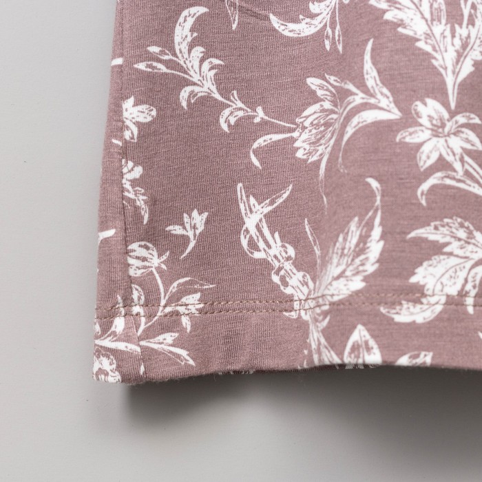 Халат женский запашной AW17-MC-174 Audrey цвет какао, р-р 50-52