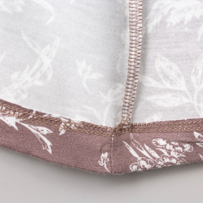 Халат женский запашной AW17-MC-174 Audrey цвет какао, р-р 50-52