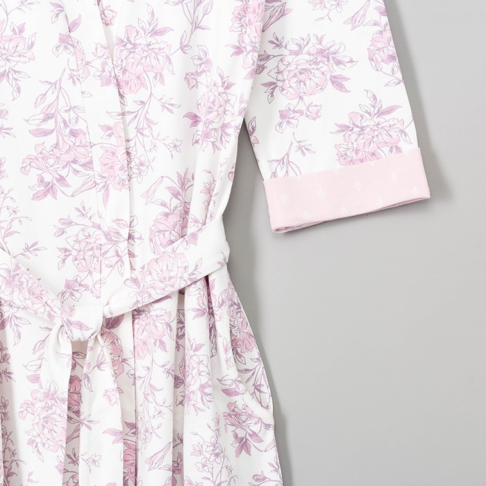 Халат женский запашной AW17-MCUZ-163 Winter Garden цвет розовый, р-р 50-52