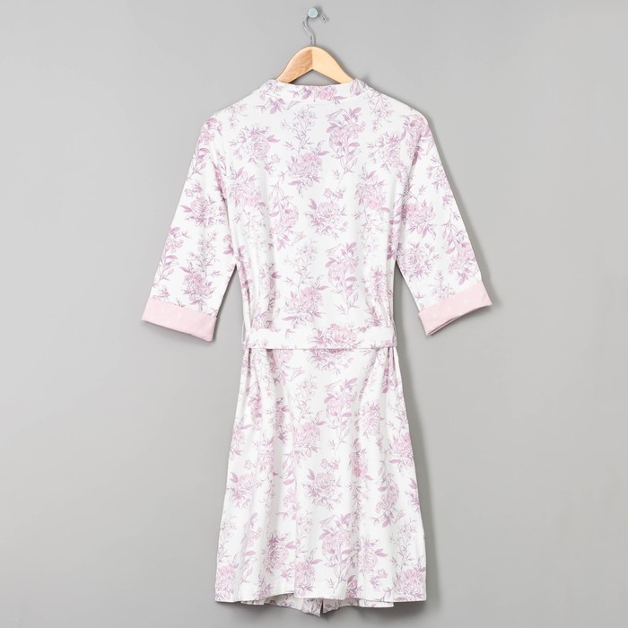 Халат женский запашной AW17-MCUZ-163 Winter Garden цвет розовый, р-р 50-52