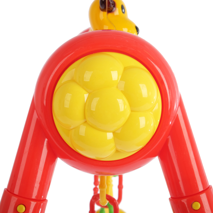 Игровой развивающий центр-турник с погремушками «Жирафик»