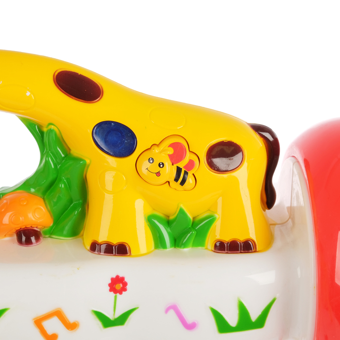 Игровой развивающий центр-турник с погремушками «Жирафик»