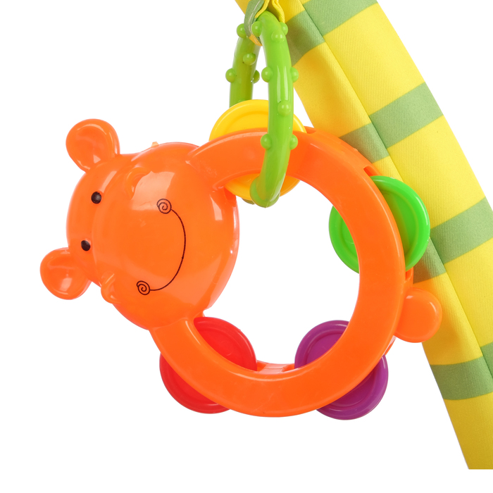 Коврик развивающий с дугами «Оазис», 5 игрушек