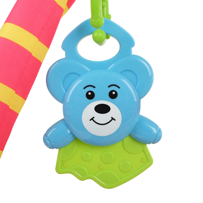 Коврик развивающий с дугами «Любимые герои», 5 игрушек