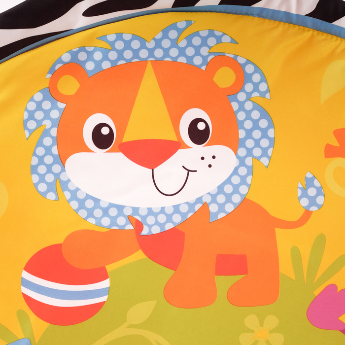 Коврик развивающий с дугами «Солнечная Африка», 5 игрушек