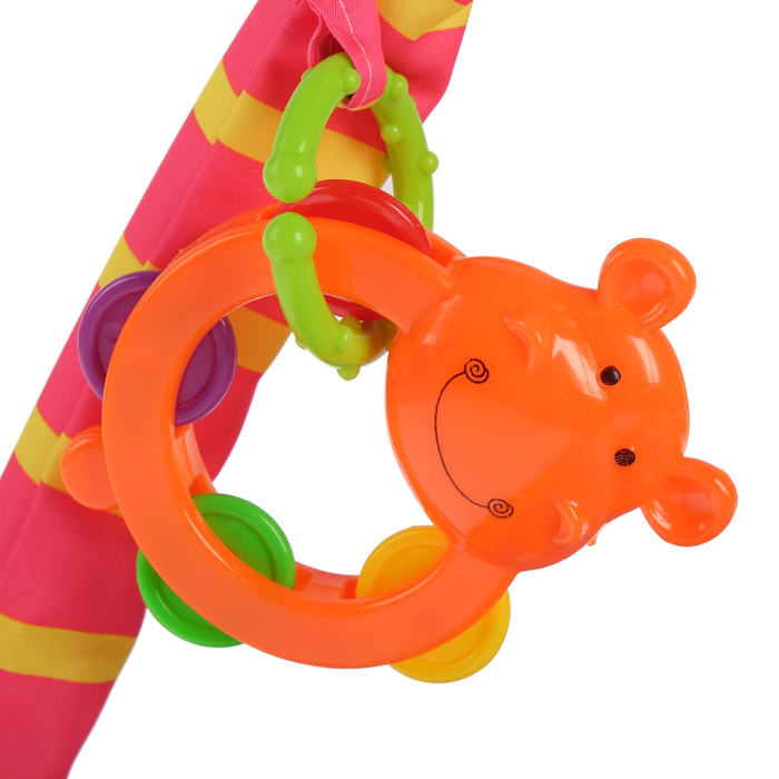 Коврик развивающий с дугами «Ферма», 5 игрушек