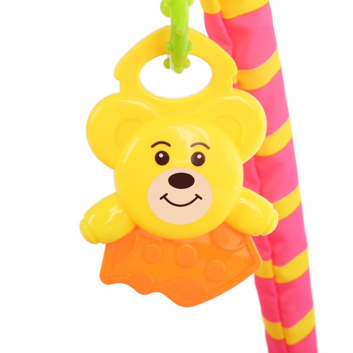 Коврик развивающий с дугами «Моя радость», 5 игрушек