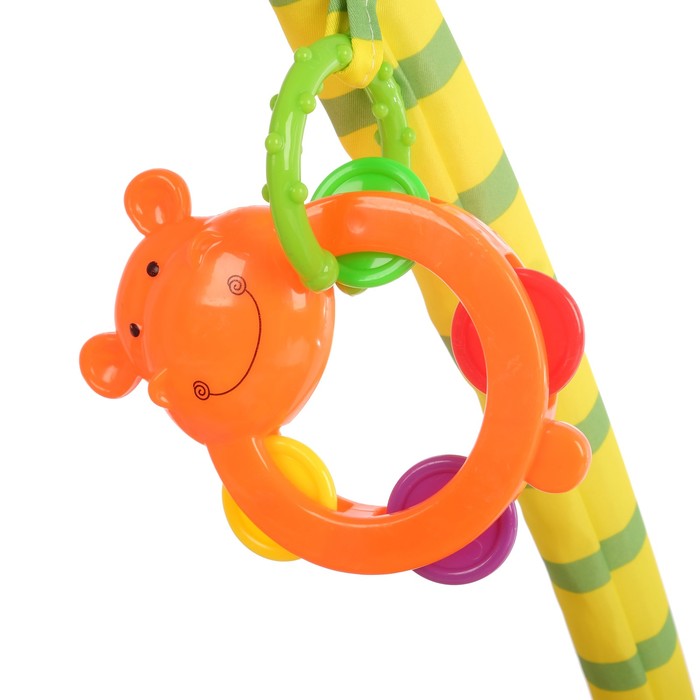 Коврик развивающий с дугами «Моя радость», 5 игрушек