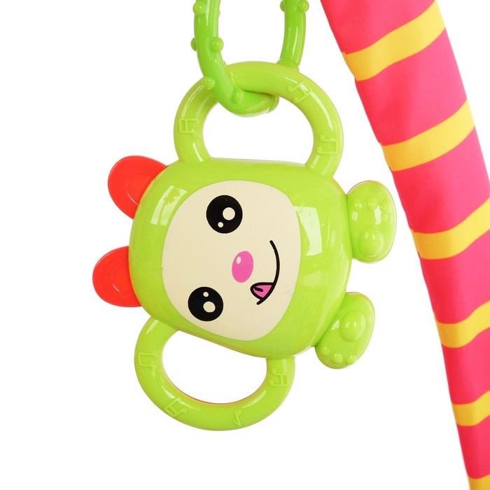 Коврик развивающий с дугами «Моя радость», 5 игрушек